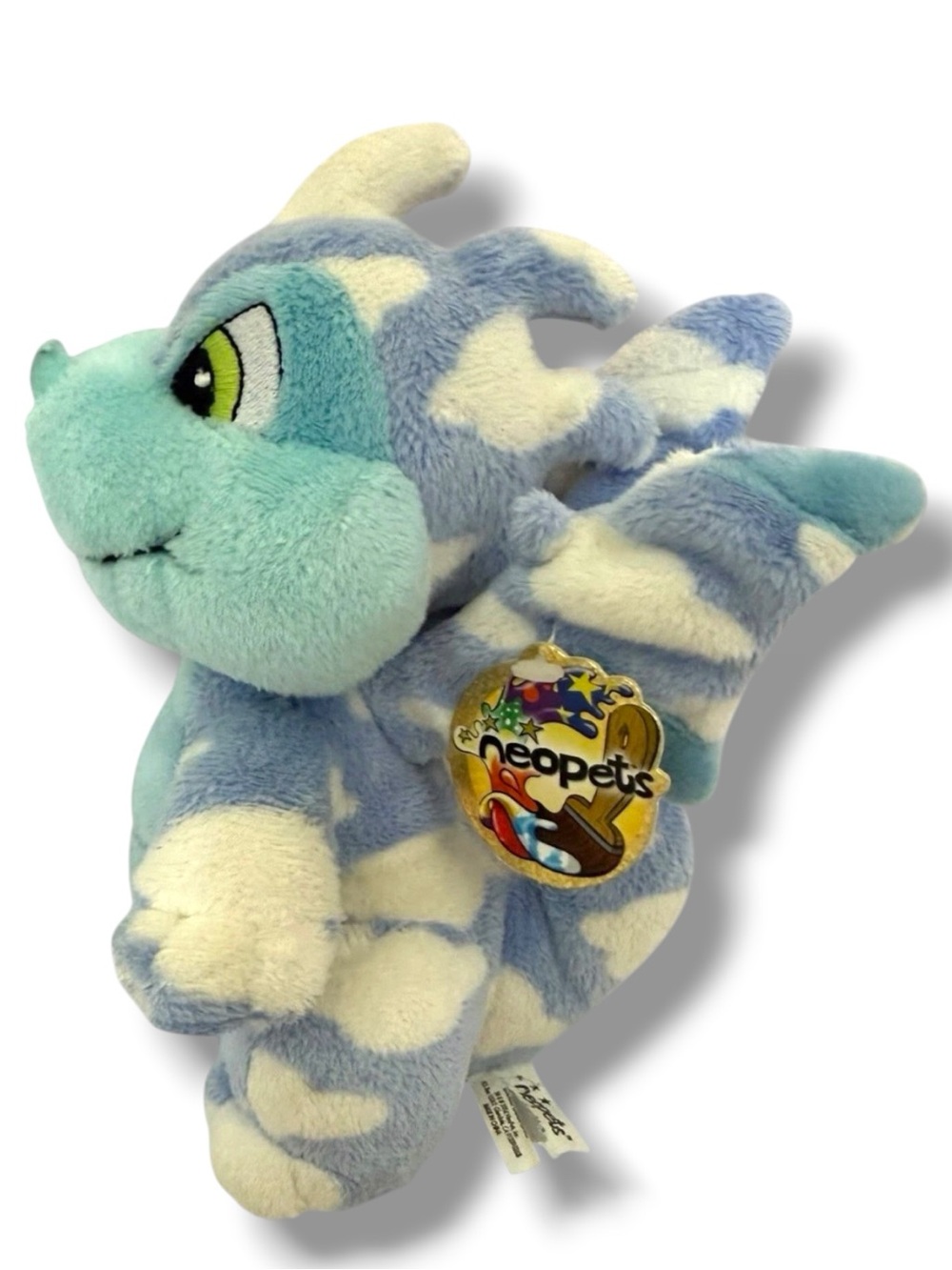 VTG 2004 Neopets Cloud Scorchio Plush 7" NWT Official Limited Too Ear Tags Y2K